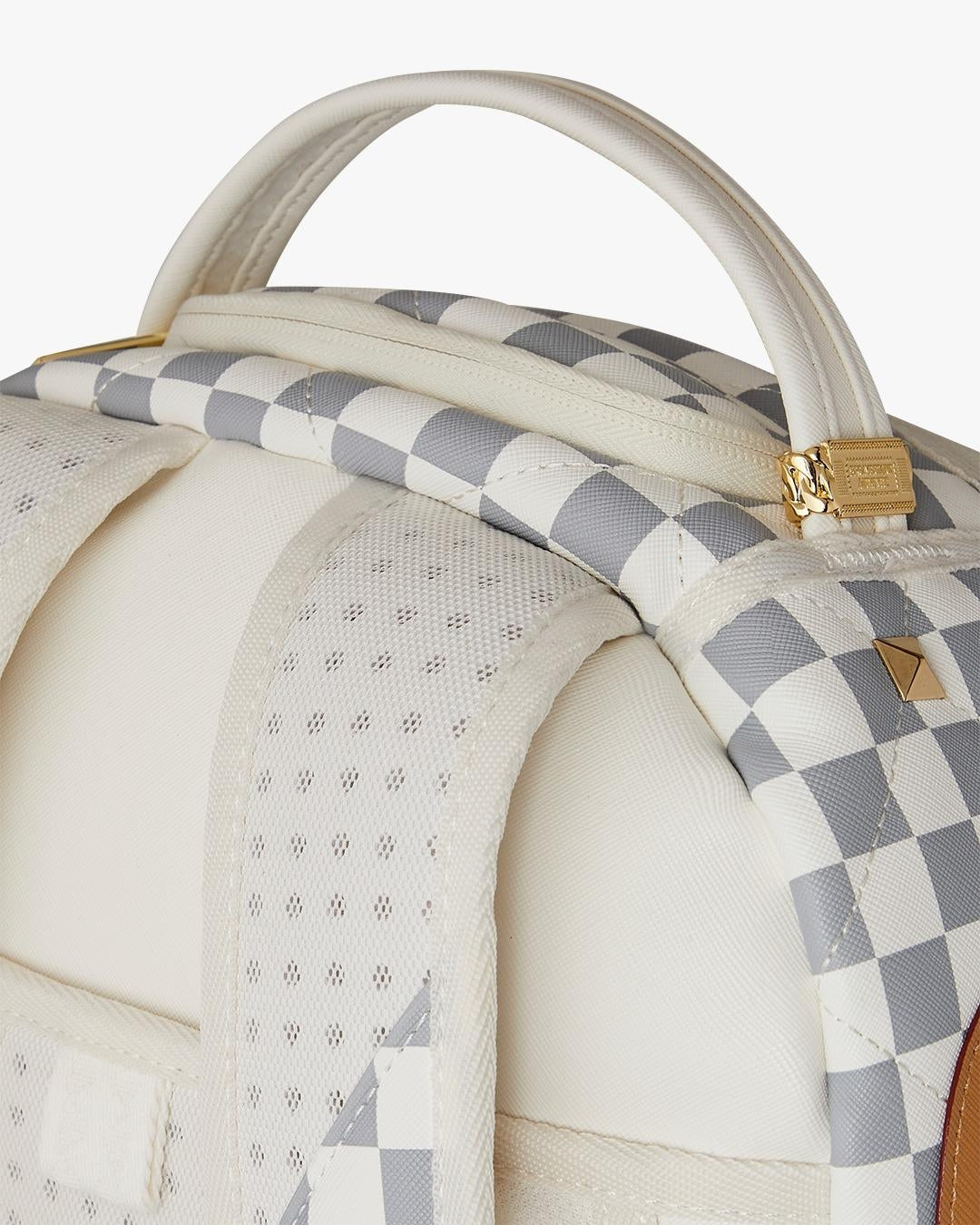 Zaino Sprayground bianco "CREAM HENNY QUILT PUFF BACKPACK"
