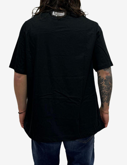 T-Shirt Dsquared2 con logo applicato sul retro