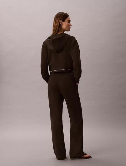 Pantalone Calvin Klein in felpa con fascia logata donna