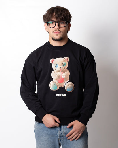 Felpa Barrow girocollo con stampa Teddy