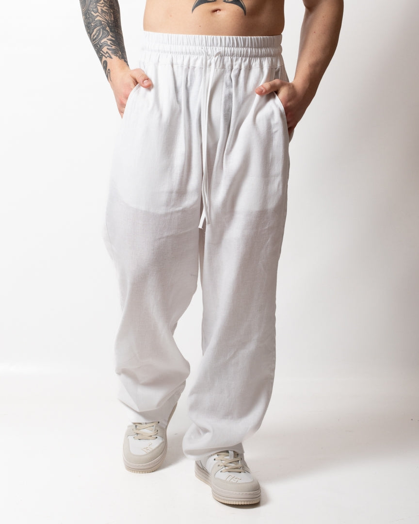 Pantalone Gaelle in lino uomo