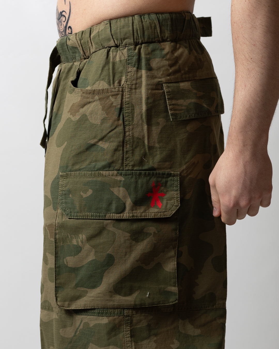 Bermuda Richmond X cargo "Camo Logo" uomo