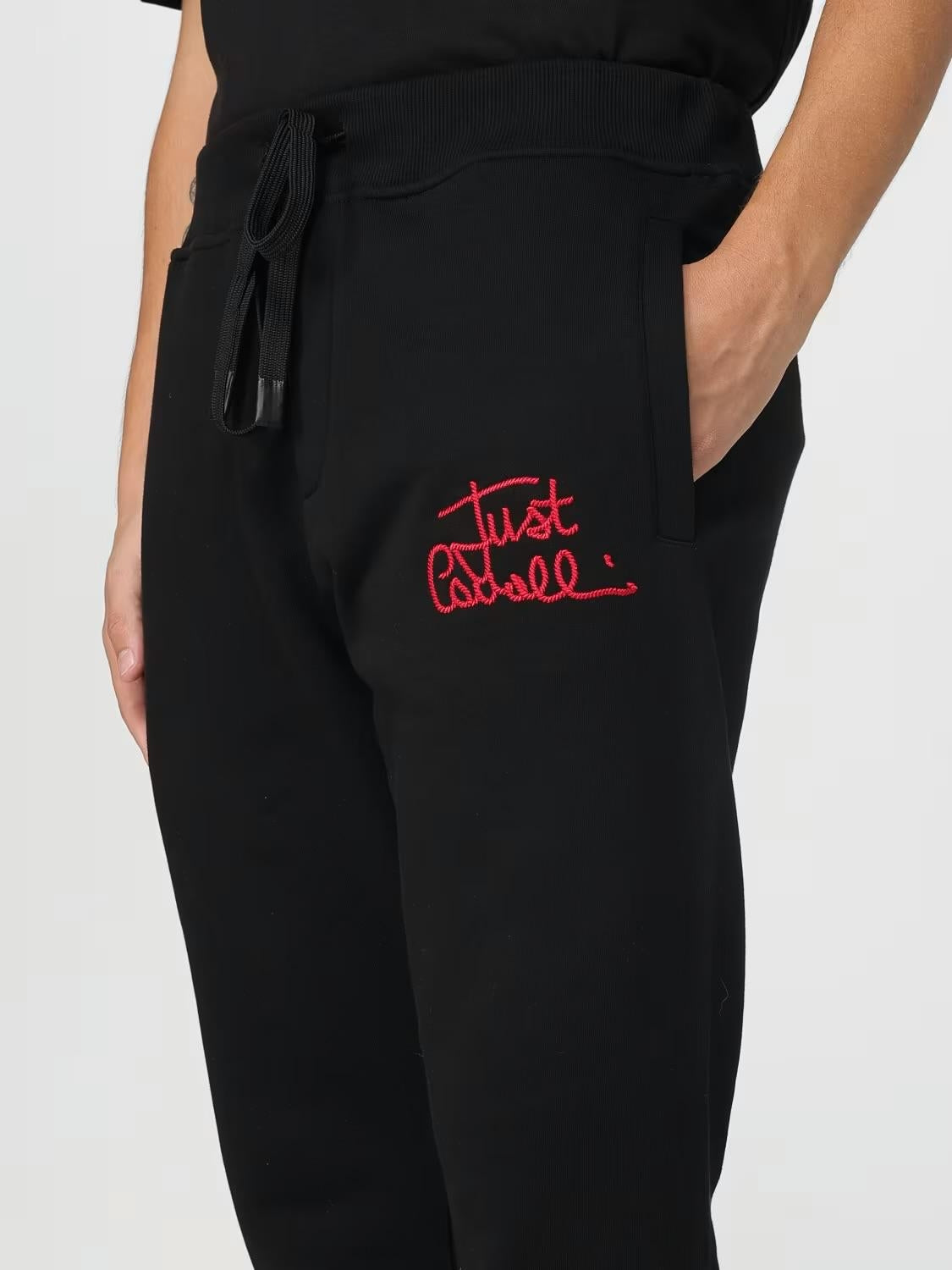 Pantalone Just Cavalli in felpa "Corded Logo" uomo