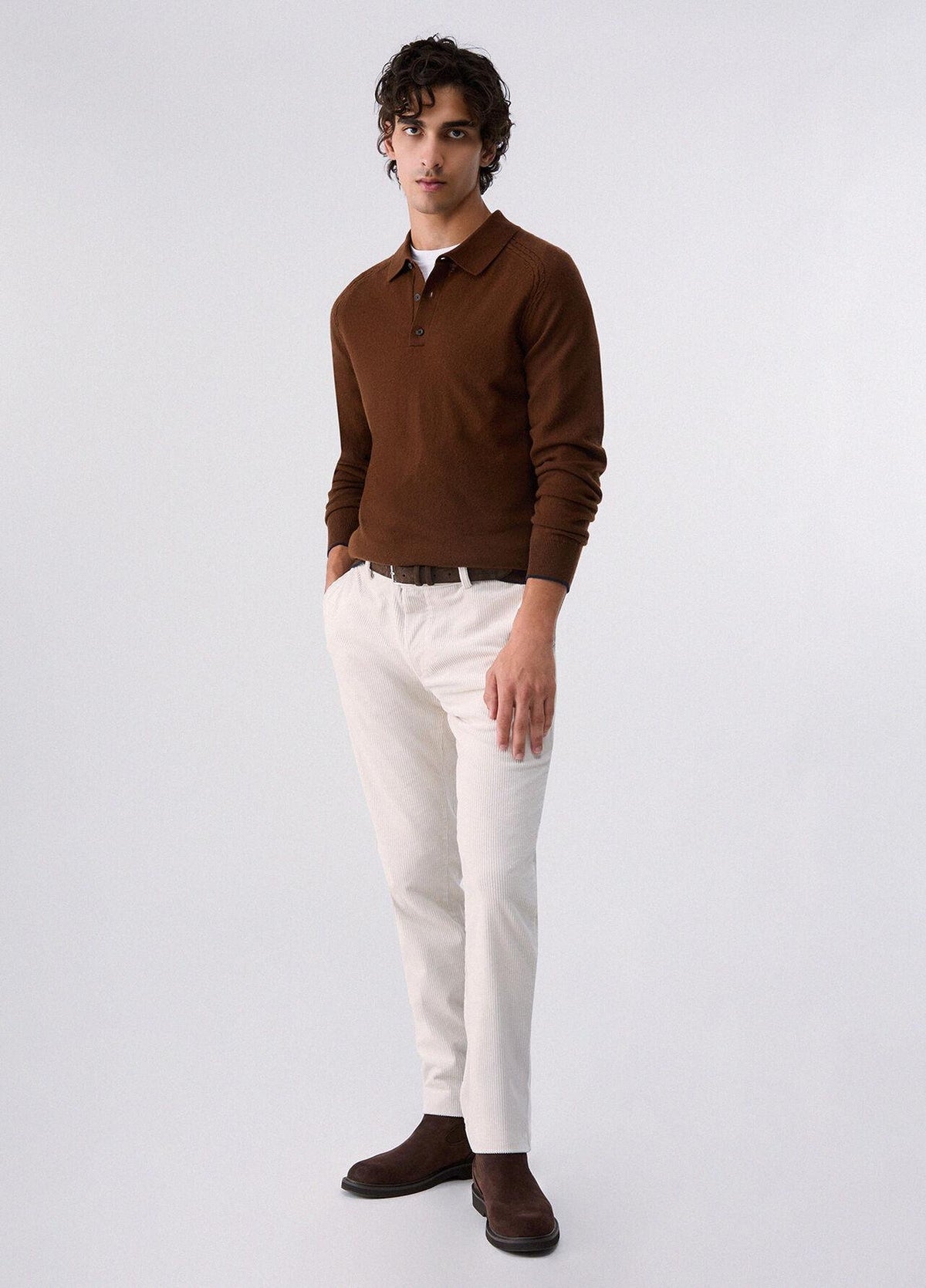 Maglia polo Liu Jo in lana e cashmere