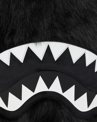 Zaino Sprayground nero "FUR CRAY BLACK BACKPACK"