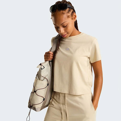 T-Shirt The North Face con logo minimal ricamato donna