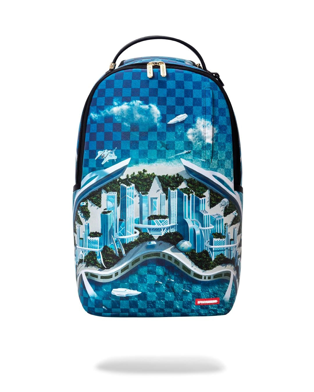 Zaino Sprayground blu SHARK ISLAND BACKPACK