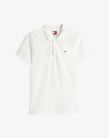 Polo Tommy Jeans regular in piquet uomo