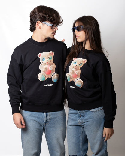 Felpa Barrow girocollo con stampa Teddy