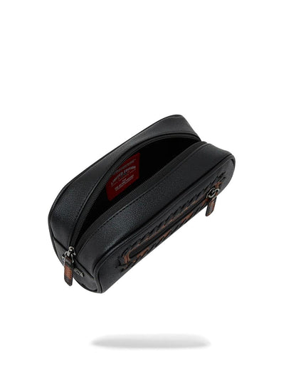 Pochette Sprayground nero dose of check deux pencil pouch