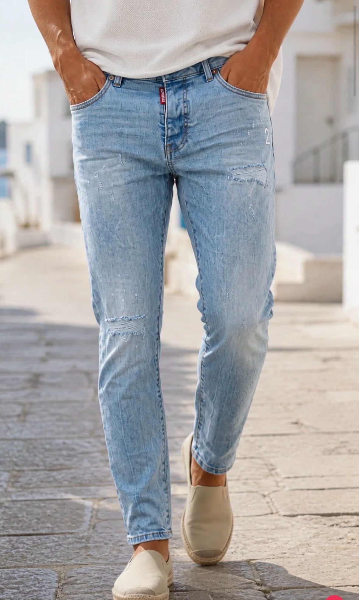 Jeans G2Firenze slim "ICE" uomo