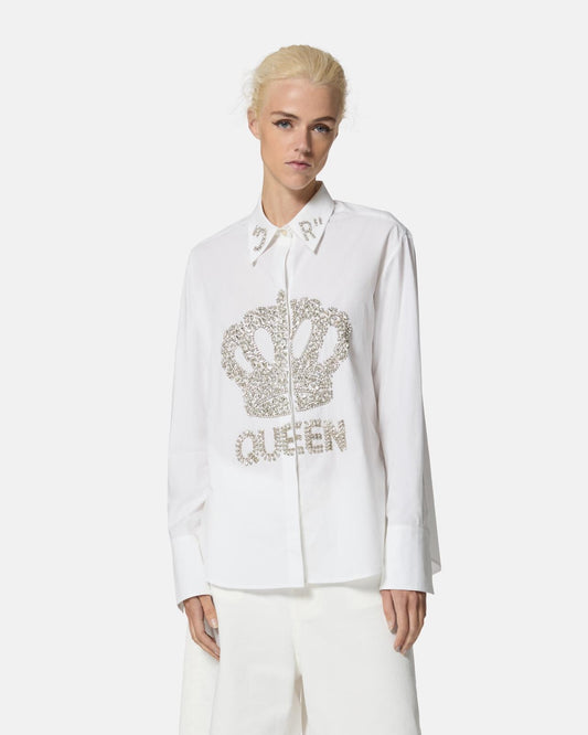 Camicia John Richmond "Queen" con gioielli donna