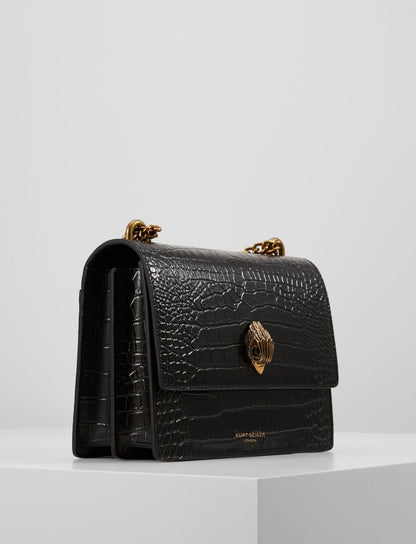 Borsa Kurt Geiger "Shoreditch Croc Printed" donna