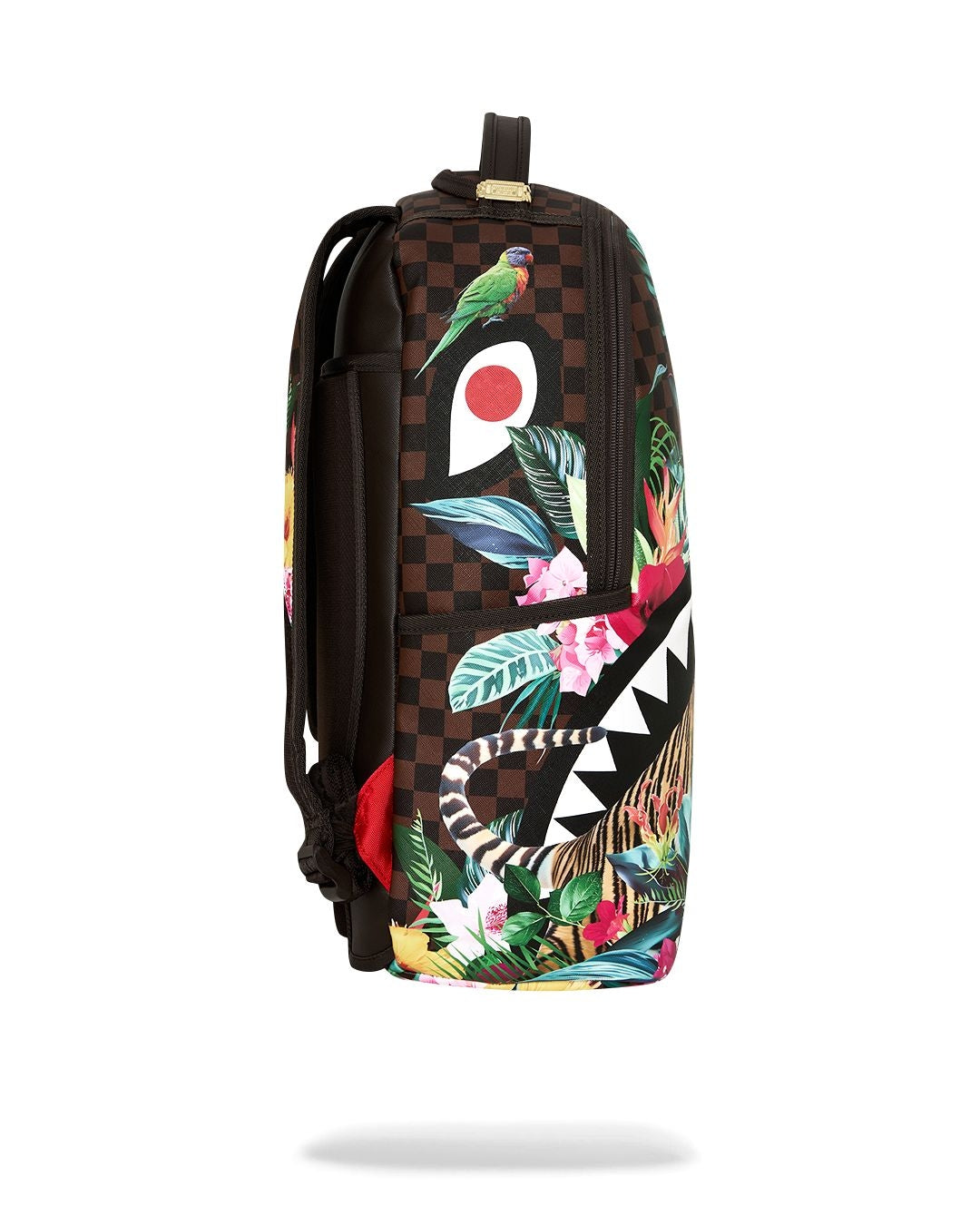 Zaino Sprayground marrone FLOWERING JUNGLE SHARK 2 BACKPACK