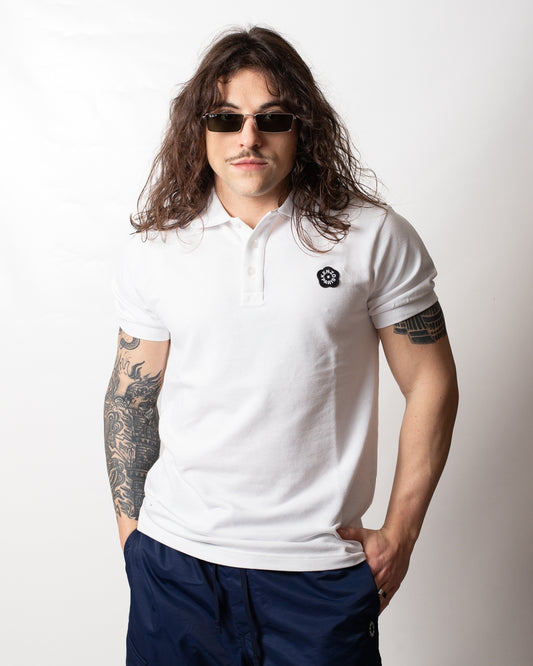 Polo Kenzo con patch "Boke Flower 2.0" uomo
