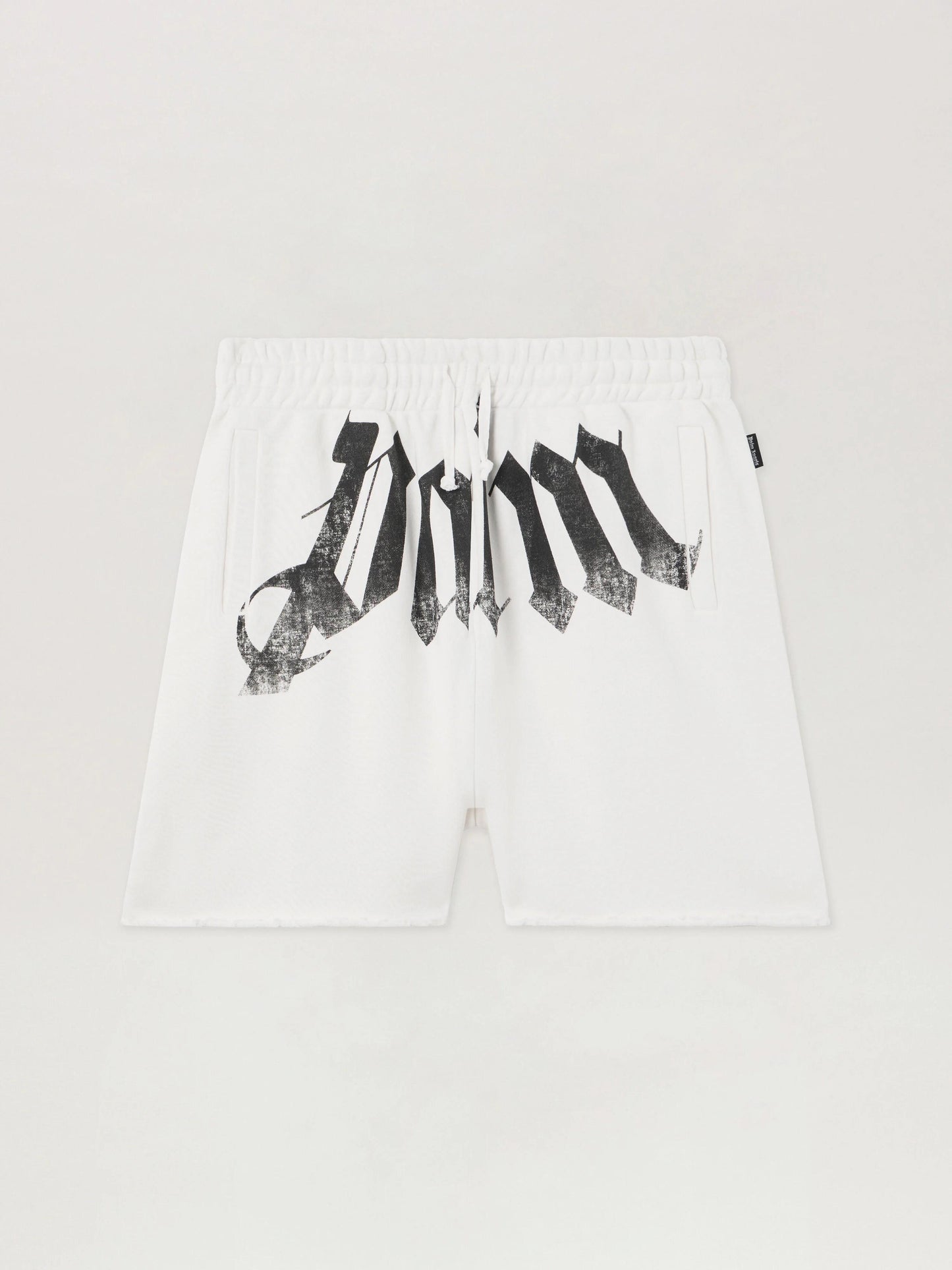 Bermuda Palm Angels in felpa "Big Waist Logo" uomo