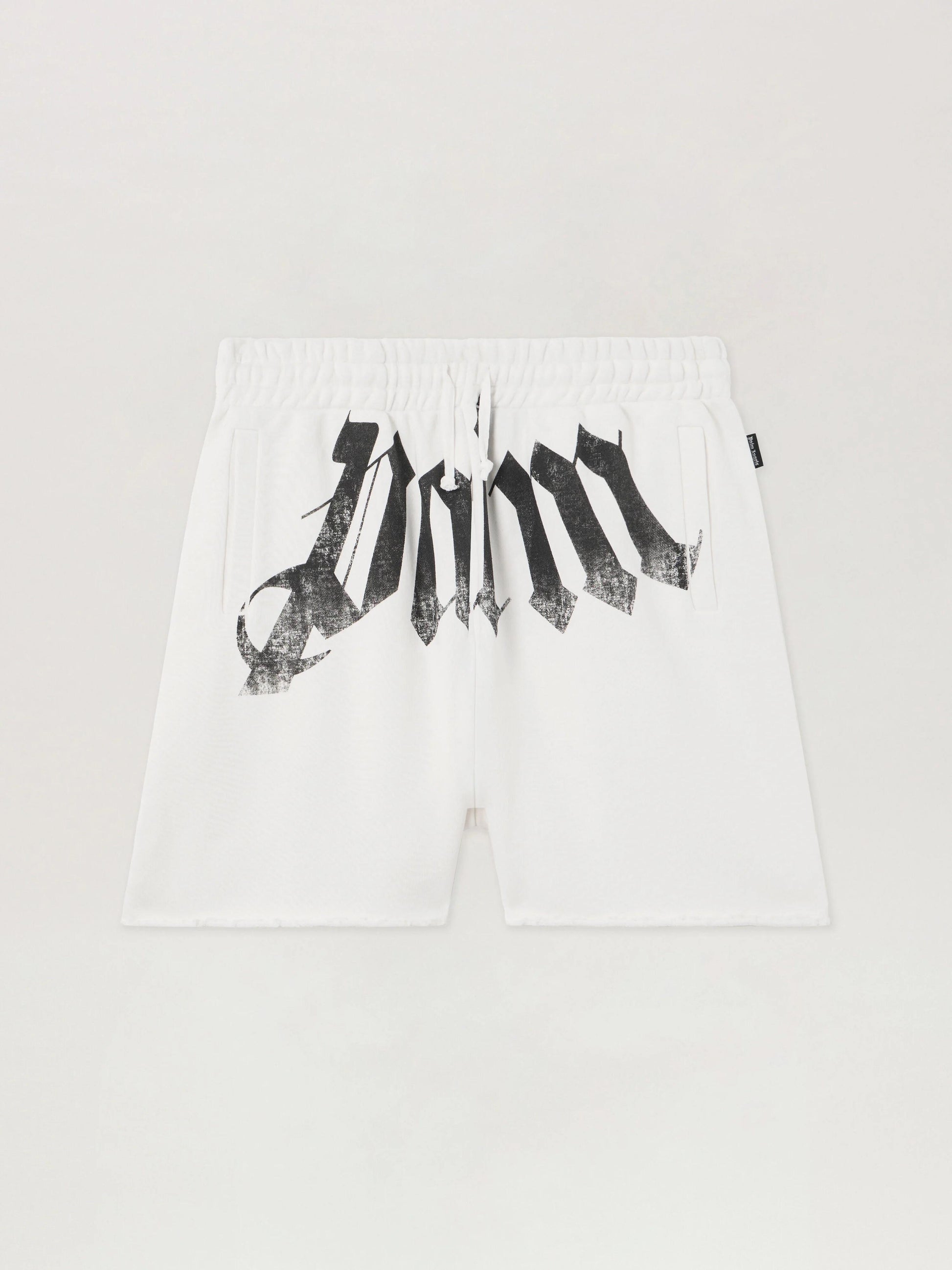 Bermuda Palm Angels in felpa "Big Waist Logo" uomo