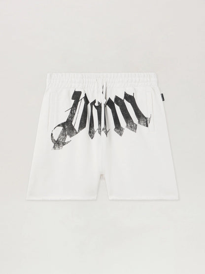 Bermuda Palm Angels in felpa "Big Waist Logo" uomo