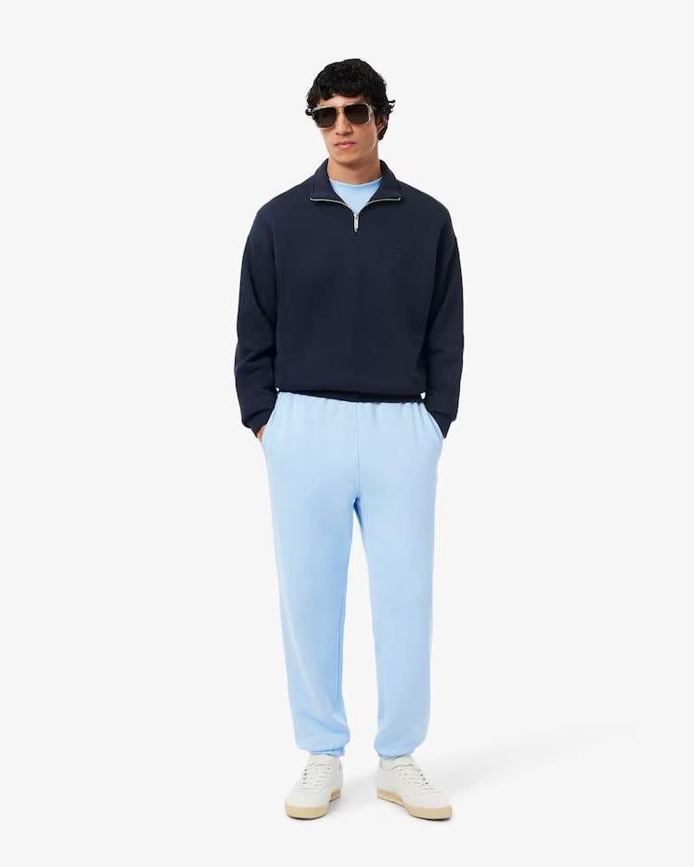 Felpa Lacoste mezzazip minimal uomo