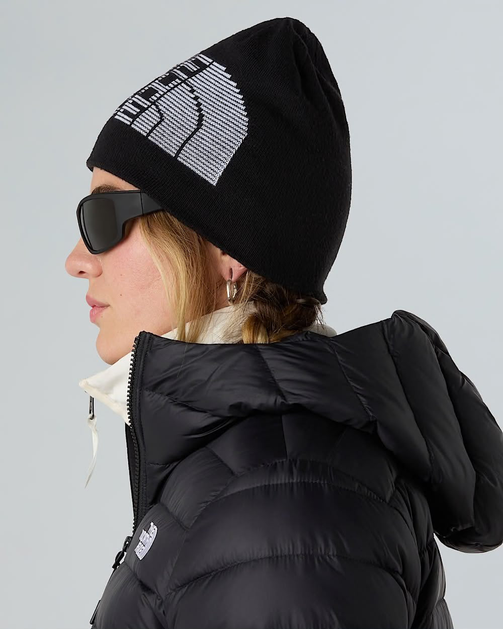 Cappello The North Face reversibile con logo jacquard