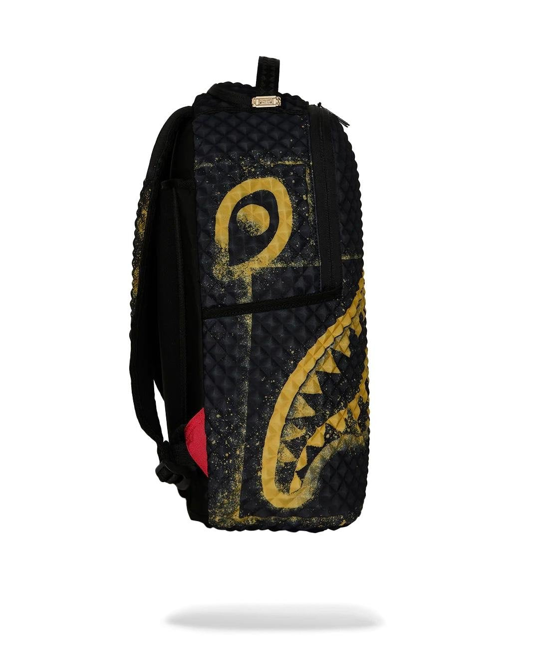 Zaino Sprayground nero PYRAMID STENCIL SHARK BACKPACK