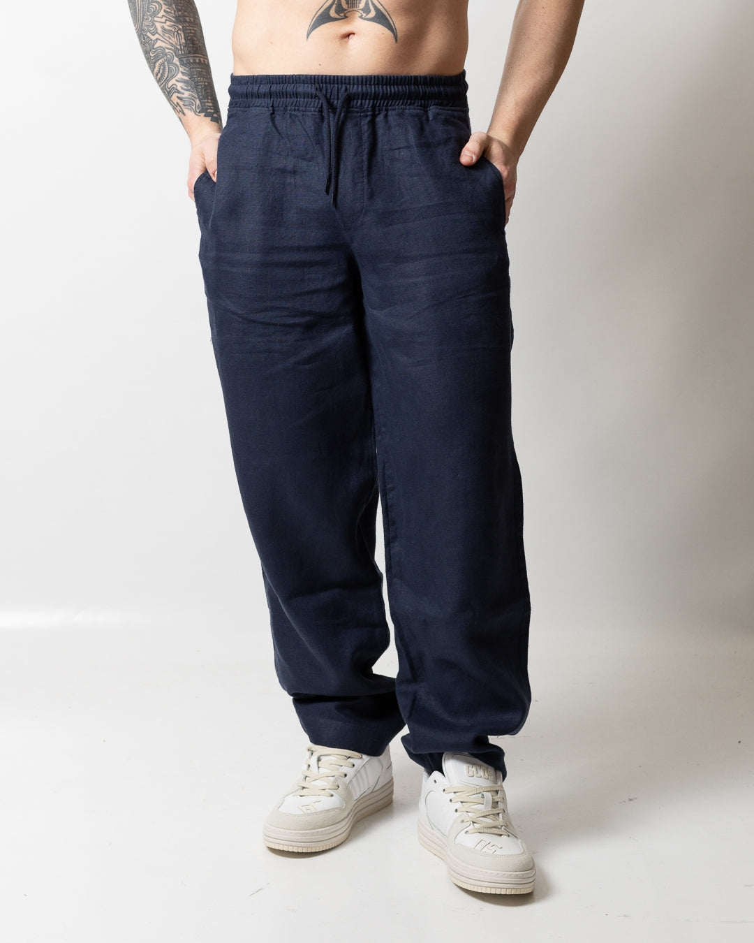 Pantalone Colmar "Unique" in lino uomo