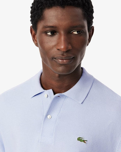Polo Lacoste in maglia classic fit uomo