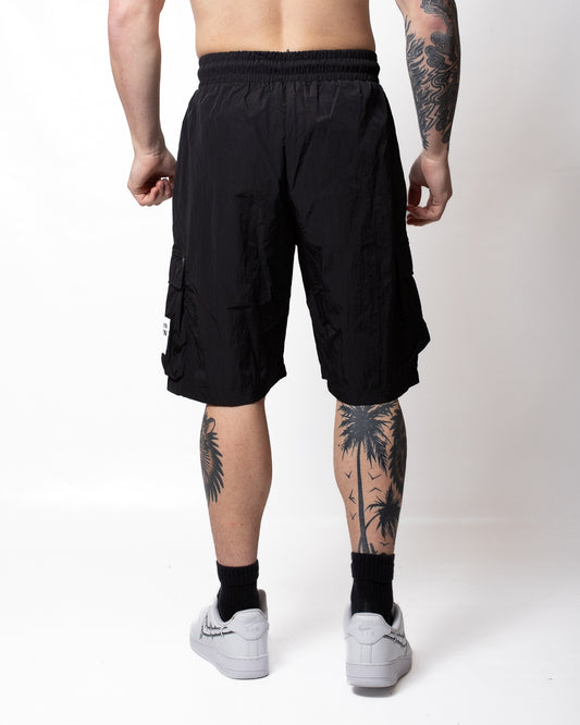 Bermuda Comme des Fuckdown in nylon con catena uomo