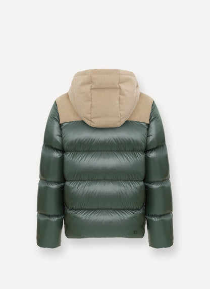 Piumino Colmar con inserti in velluto uomo