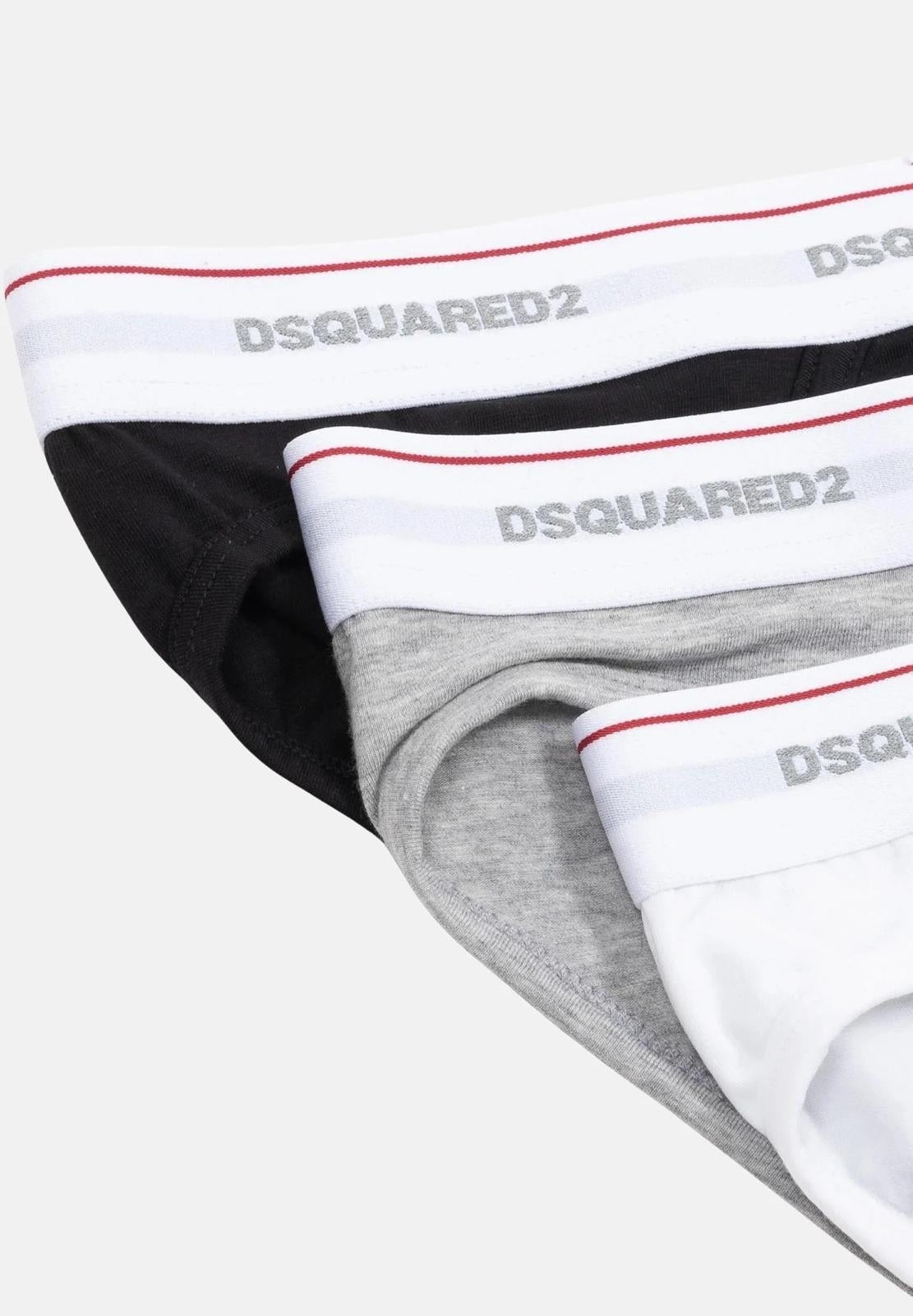 Slip Dsquared2 3-pack uomo