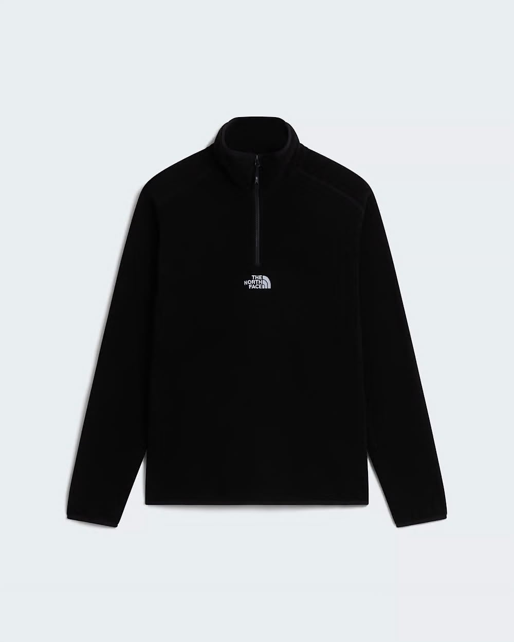 Felpa The North Face con logo ricamato e mezza zip
