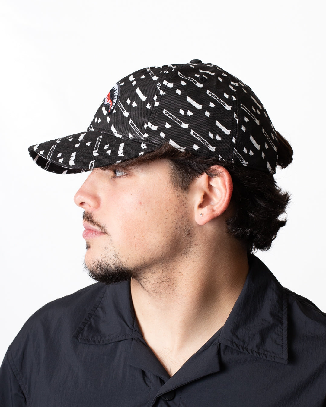Cappello Sprayground con stampa all-over e ricamo