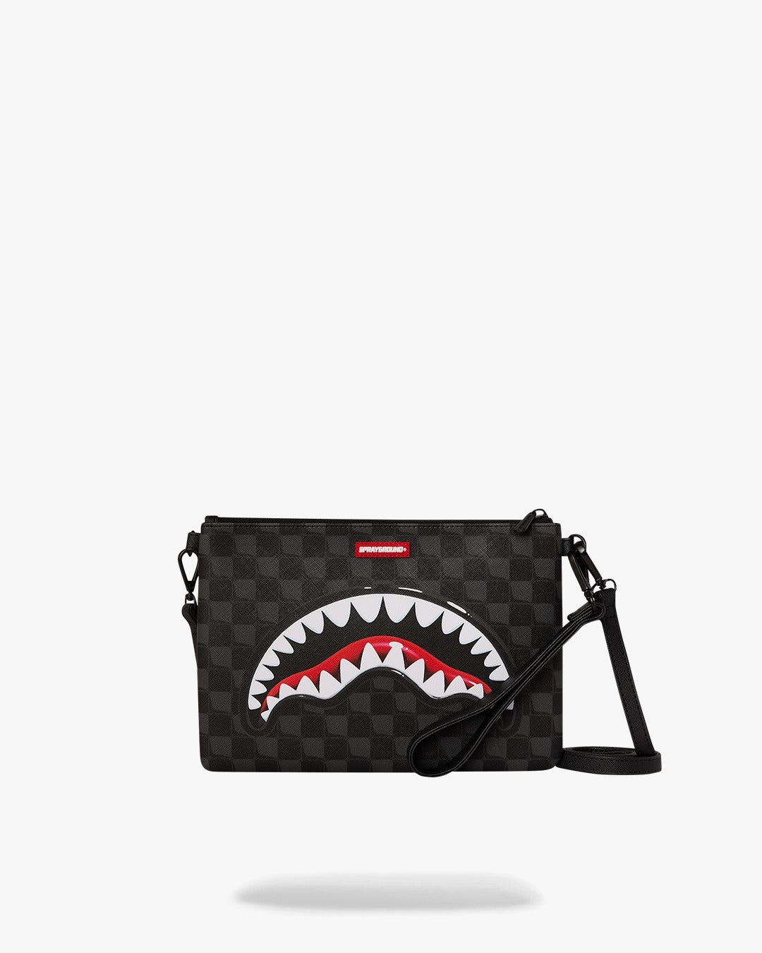 Pochette Sprayground nero SIP BALLOON BLACK CROSSBODY POUCHETTE clutch con tracolla