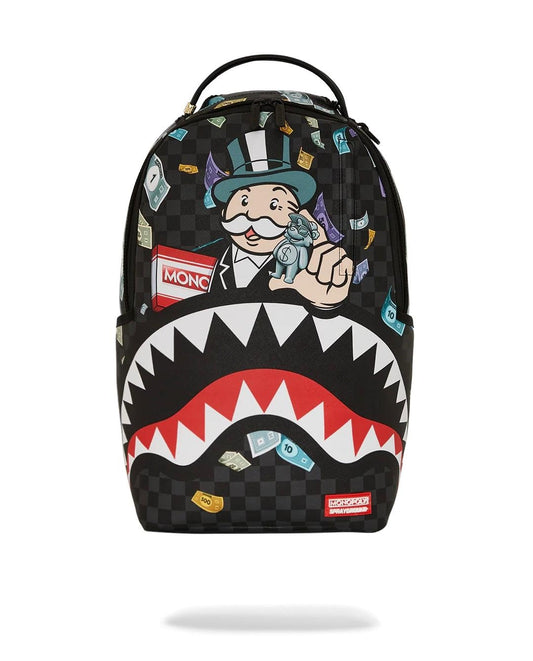 Zaino Sprayground nero Monopoly x Sprayground character dlxsv backpack