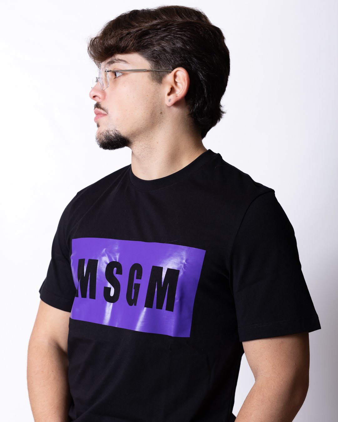 T-shirt MSGM con logo frontale