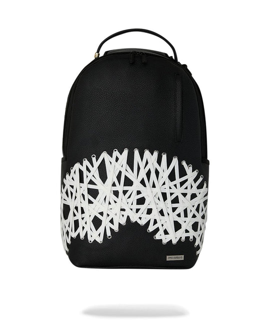 Zaino Sprayground nero SHOELACE SHARK BACKPACK 