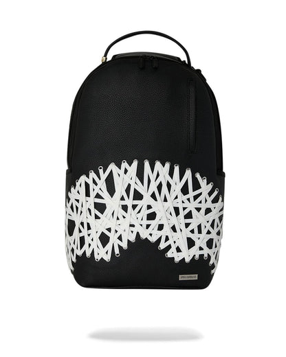 Zaino Sprayground nero SHOELACE SHARK BACKPACK 