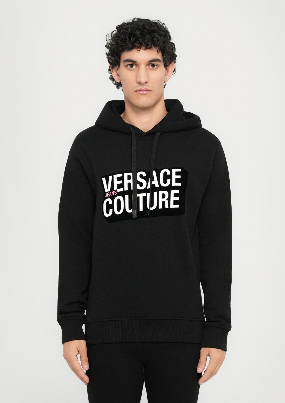 Felpa Versace Jeans Couture "Fleece Logo Square" uomo