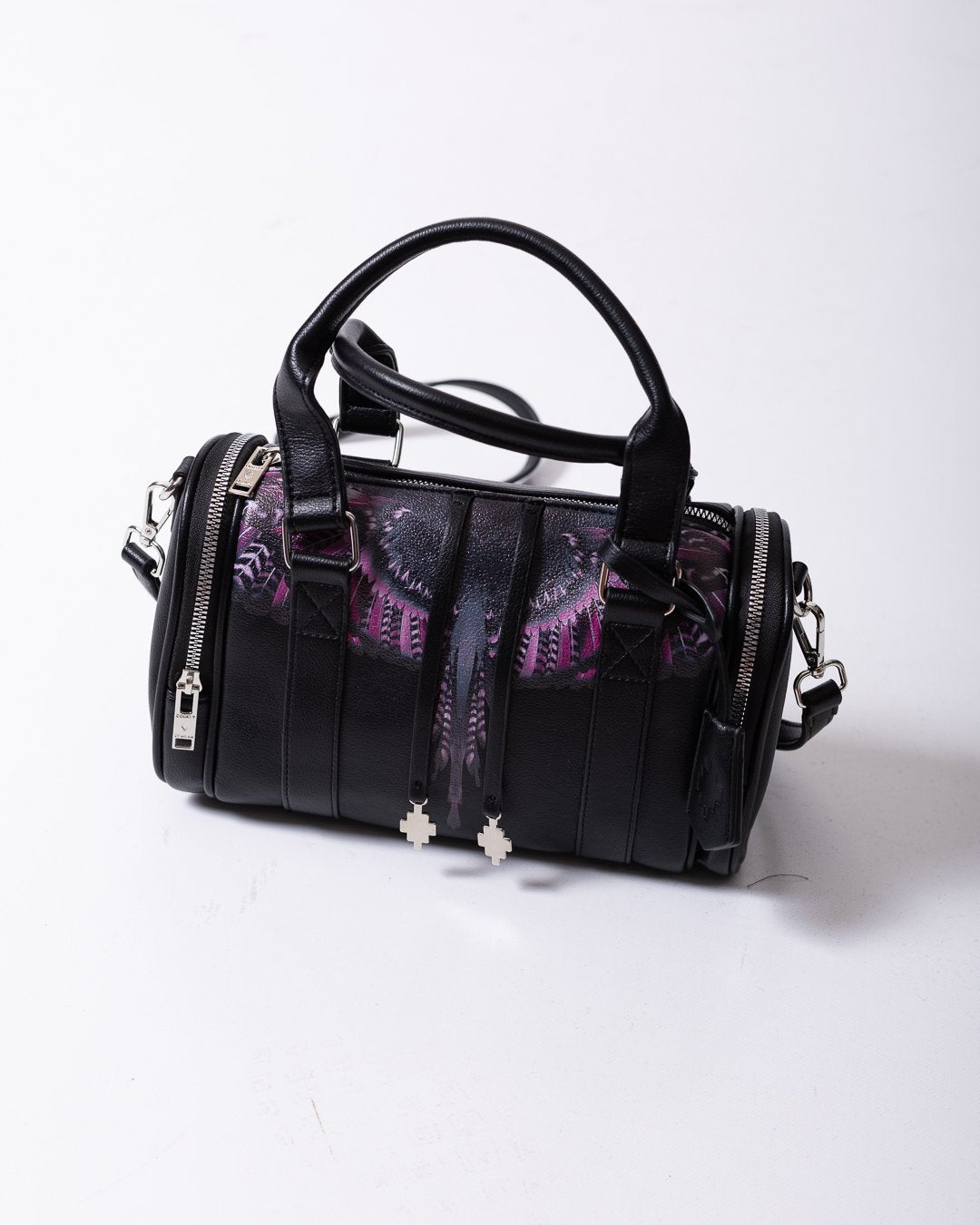 Borsa Marcelo Burlon in ecopelle "Icon Wings"