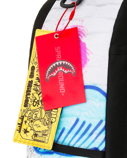 Zaino Sprayground bianco PINK PANTHER GRAFF BACKPACK 