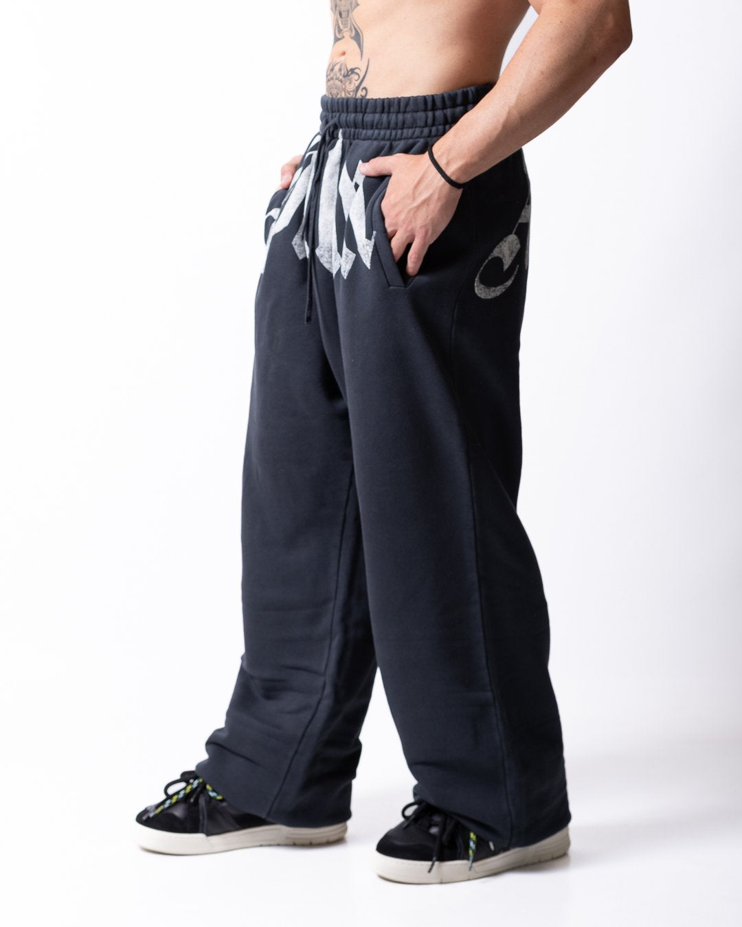 Pantalone Palm Angels "Curved Logo"