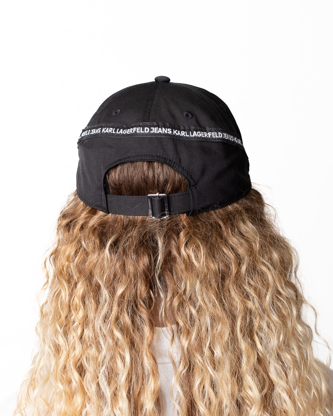 Cappello Karl Lagerfeld Jeans con logo in gomma