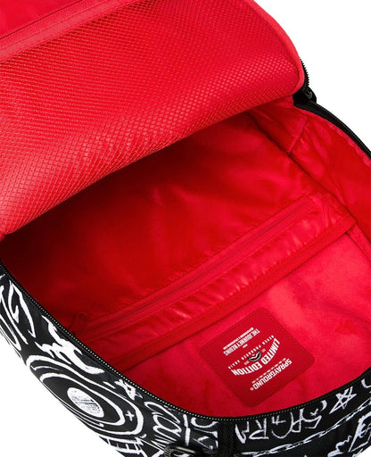 Zaino Sprayground nero CRAZY THOUGHTS BACKPACK 