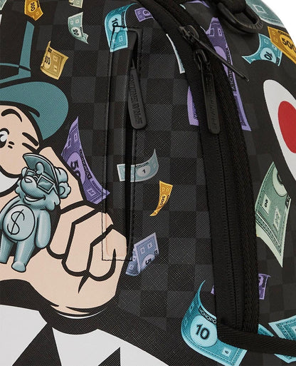 Zaino Sprayground nero Monopoly x Sprayground character dlxsv backpack
