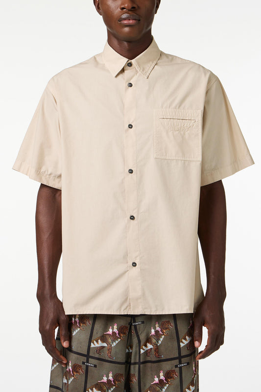 Camicia Iceberg con taschino logato uomo