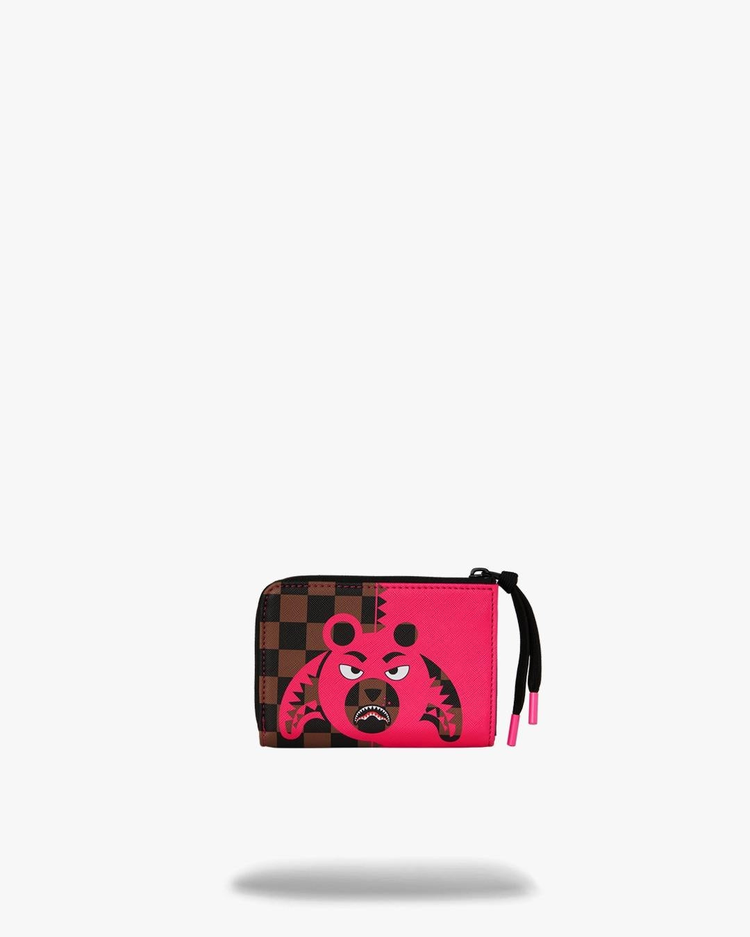 Portafoglio Sprayground marrone "PINK BEAR SHARK WALLET"