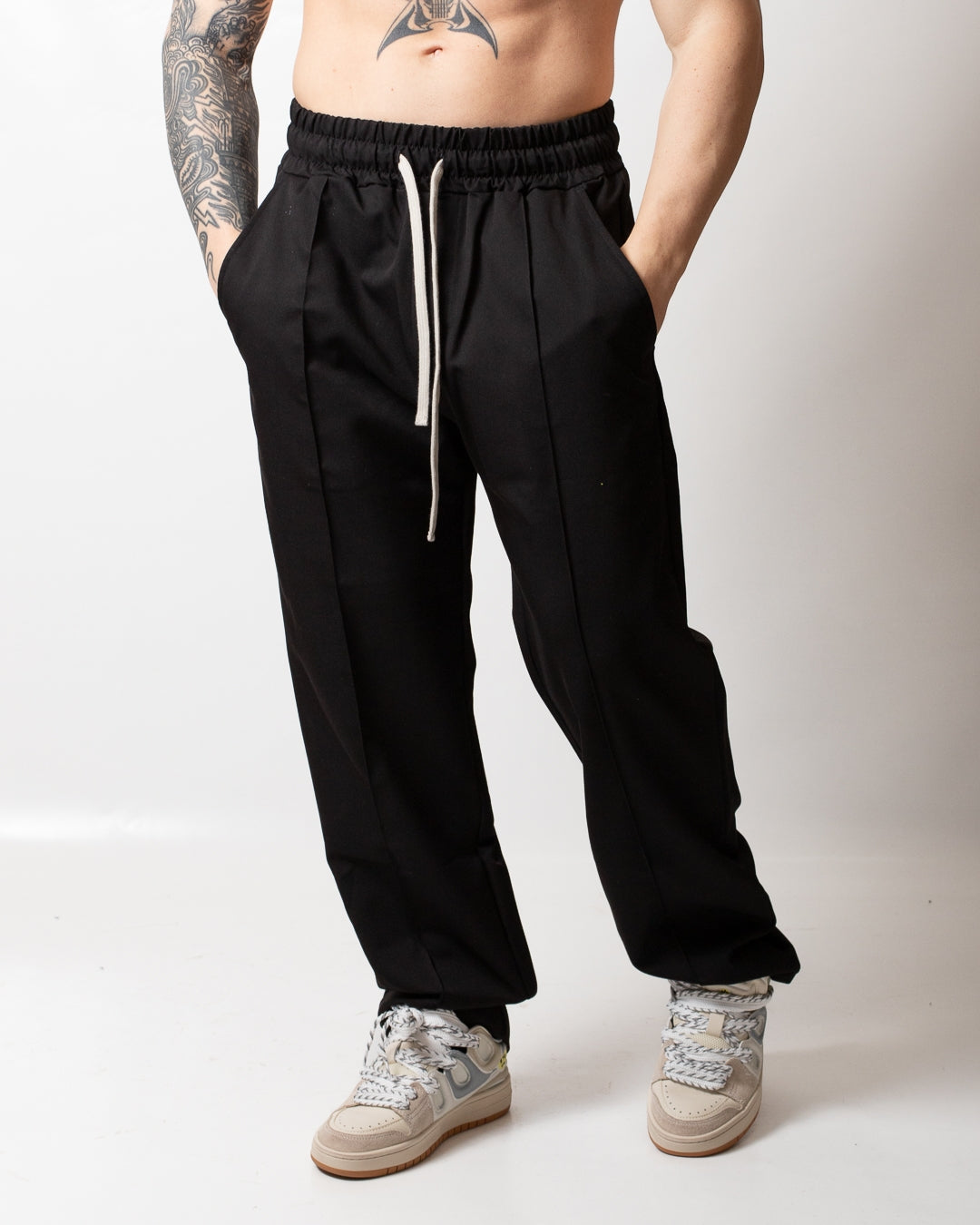 Pantalone Comme des Fuckdown straight in tessuto cotoniero uomo
