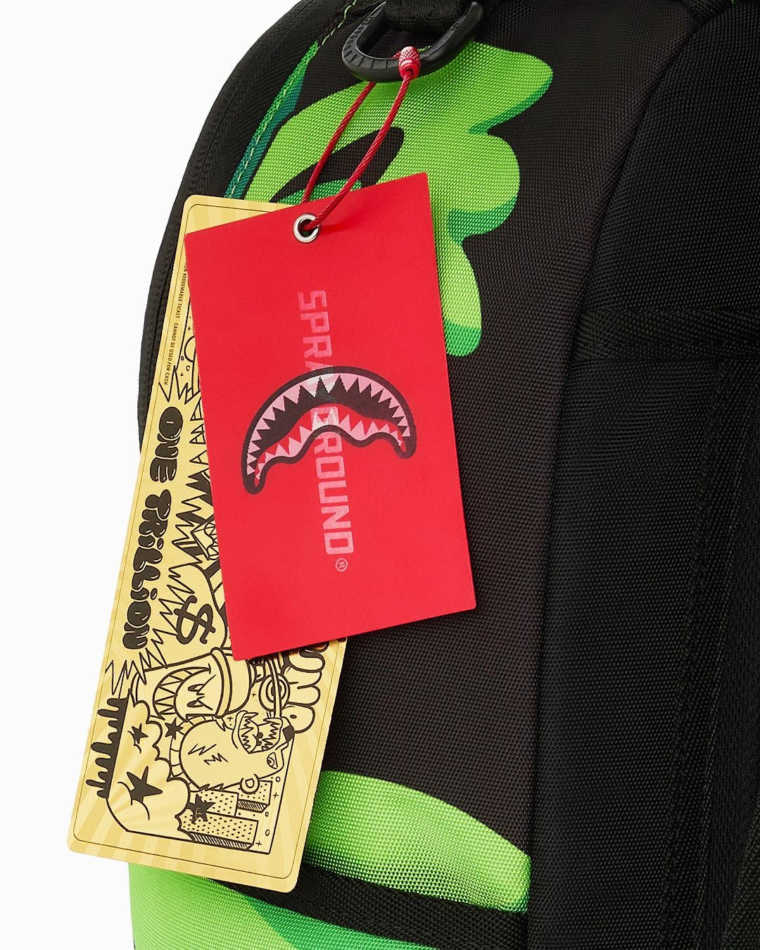 Zaino Sprayground giallo SPONGEBOB AND MONEYBEAR BACKPACK 