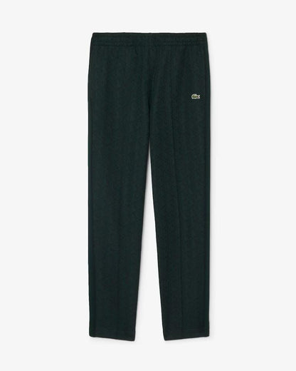 Pantalone Lacoste logato allover uomo