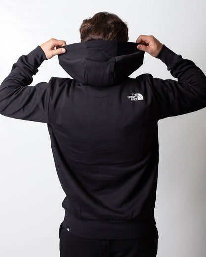 Felpa The North Face con cappuccio e logo a contrasto uomo